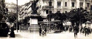 2837- Alger - Place Bugeaud et Rue d'Isly2